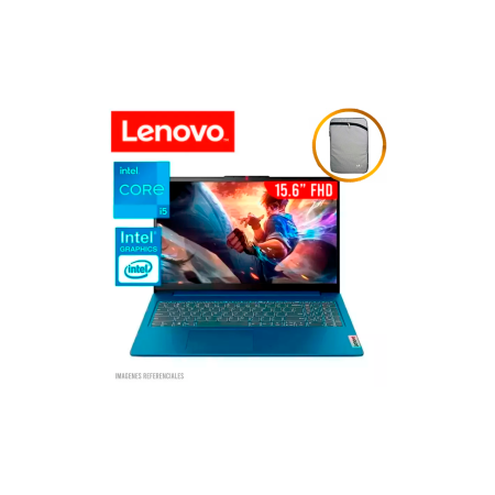 LAPTOP LENOVO IDEAPAD SLIM 3 15IAH8 I5-12450H 16GB DDR5 512GB SSD 15.6 FHD FREEDOS ( 83ER001DLM )